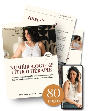 guide numérologie lithothérapie
