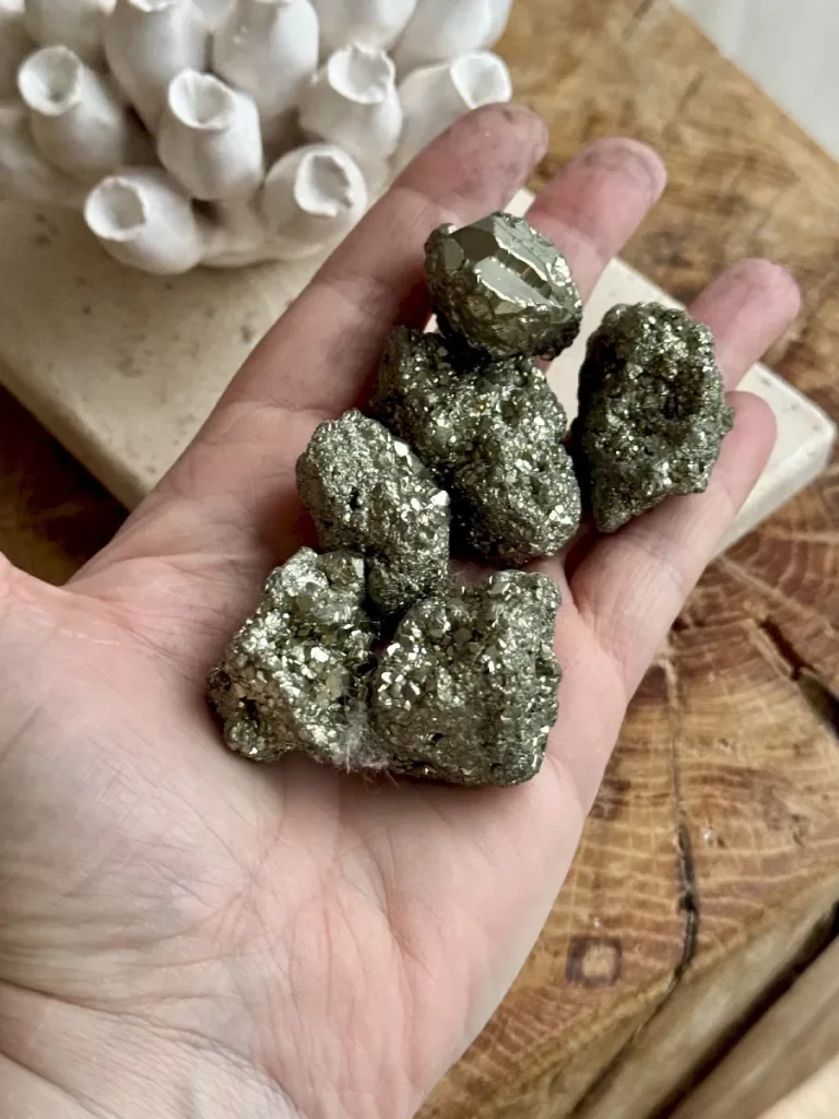 PIERRE BRUTE PYRITE - Abondance, Réussite – Image 2