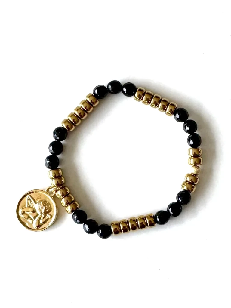 bracelet angela obsidienne dorée pierres-naturelles-createur-paulettequincaillerie_10
