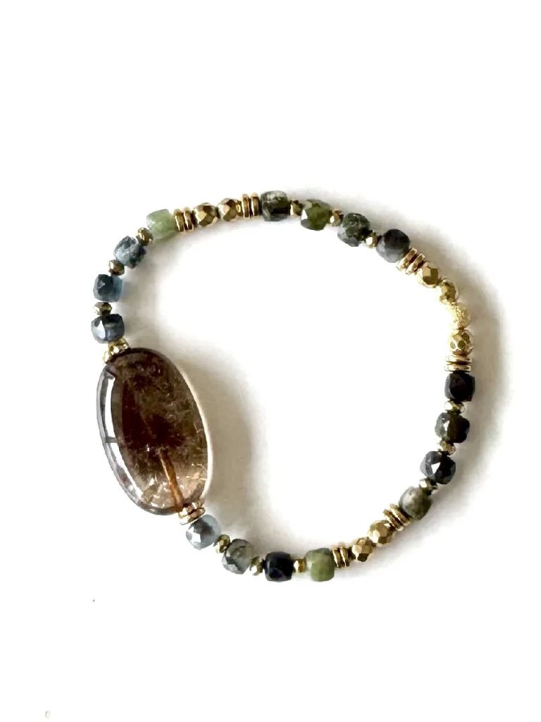 bracelet sumatra quartz fumé pierres-naturelles-createur-paulettequincaillerie_17