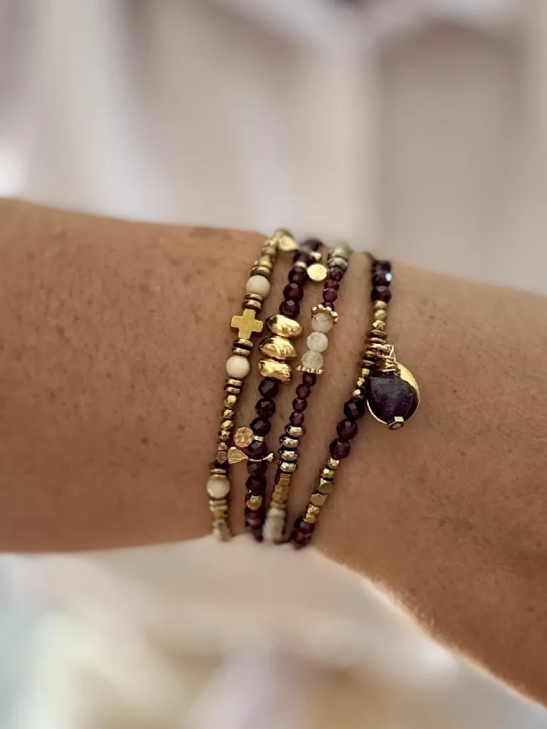 bracelets-grenat pierres-naturelles-paulettequincaillerie_3