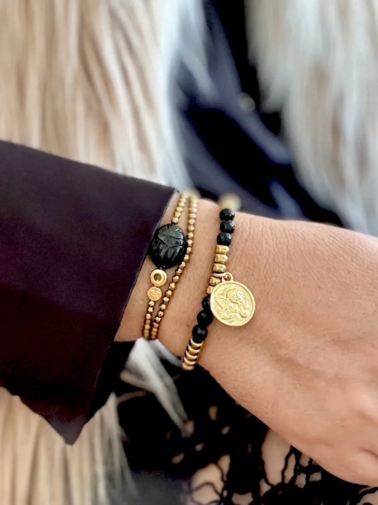 bracelets-obsidienne dorée pierres-naturelles-paulettequincaillerie_47