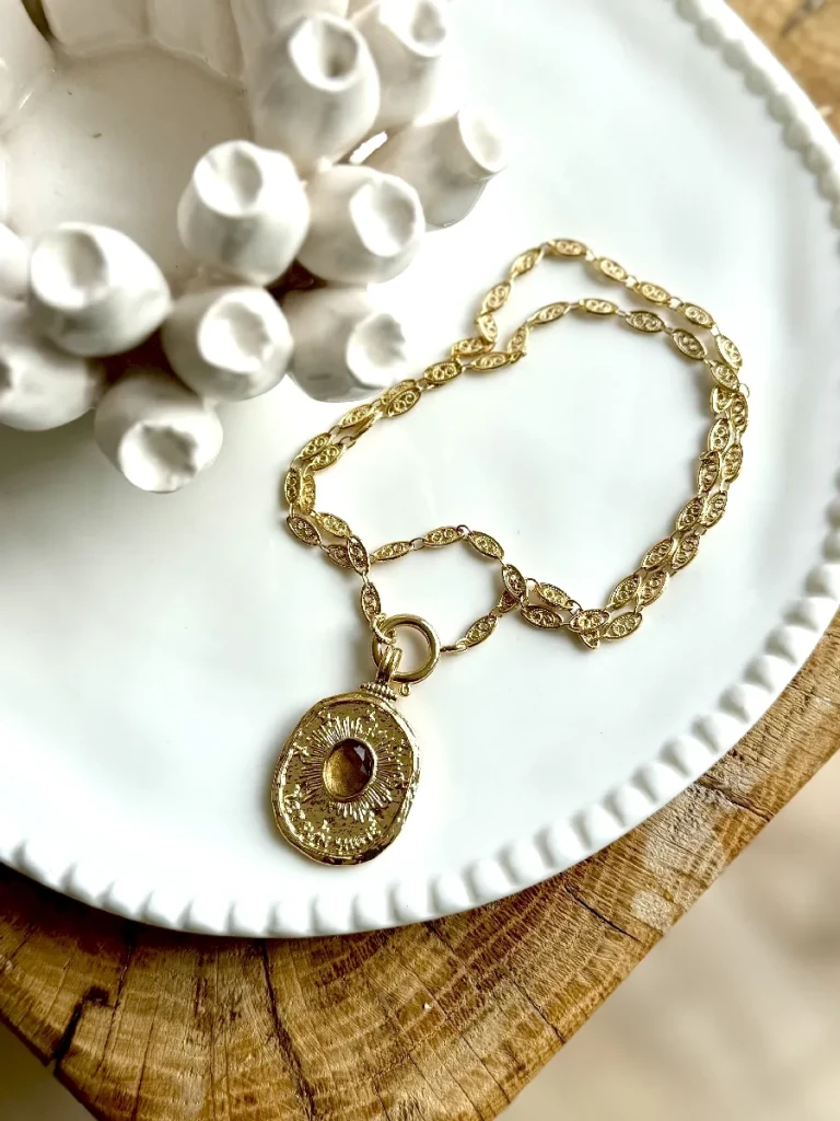MÉDAILLON SUN - Citrine - Chance / Réussite – Image 5