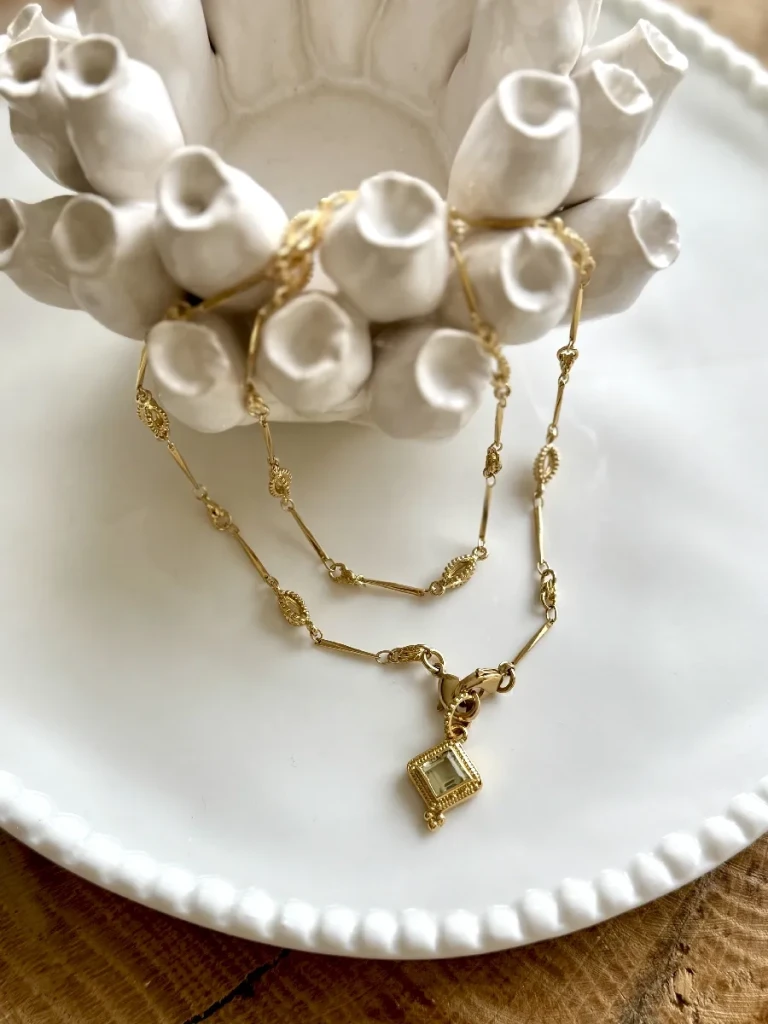 COLLIER CHAINE MAILLE SUZANNE _2 COLLIER CHAINE MAILLE SUZANNE _2