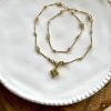 COLLIER CHAINE MAILLE SUZANNE _3 COLLIER CHAINE MAILLE SUZANNE _3