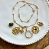 COLLIER CHAINE MAILLE SUZANNE _4 COLLIER CHAINE MAILLE SUZANNE _4