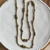sautoir niña vénus COLLIER PIERRES NATURELLES CRÉATRICE MADE IN FRANCE PAULETTEQUINCAILLERIE