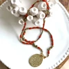 COLLIER niña pépites oranges COLLIER PIERRES NATURELLES CRÉATRICE MADE IN FRANCE PAULETTEQUINCAILLERIE_16
