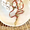 collier nina pépites corail orangé bijoux pierres naturelles createur francais paulettequincaillerie_10
