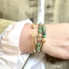 Bracelets AVENTURINE VERTE Bracelets pierres naturelles paulettequincaillerie_35