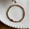 Bracelet tiny cruz corail Bracelets pierres naturelles paulettequincaillerie_47