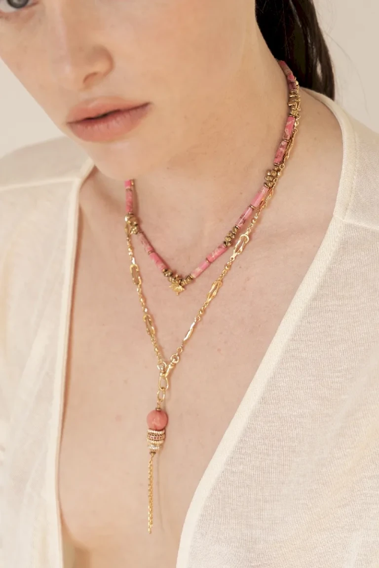 colier bracelets pierres naturelles paulettequincaillerie_1