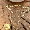 COLLIER CHAINE FILIGRANE CRÉATRICE MADE IN FRANCE PAULETTEQUINCAILLERIE