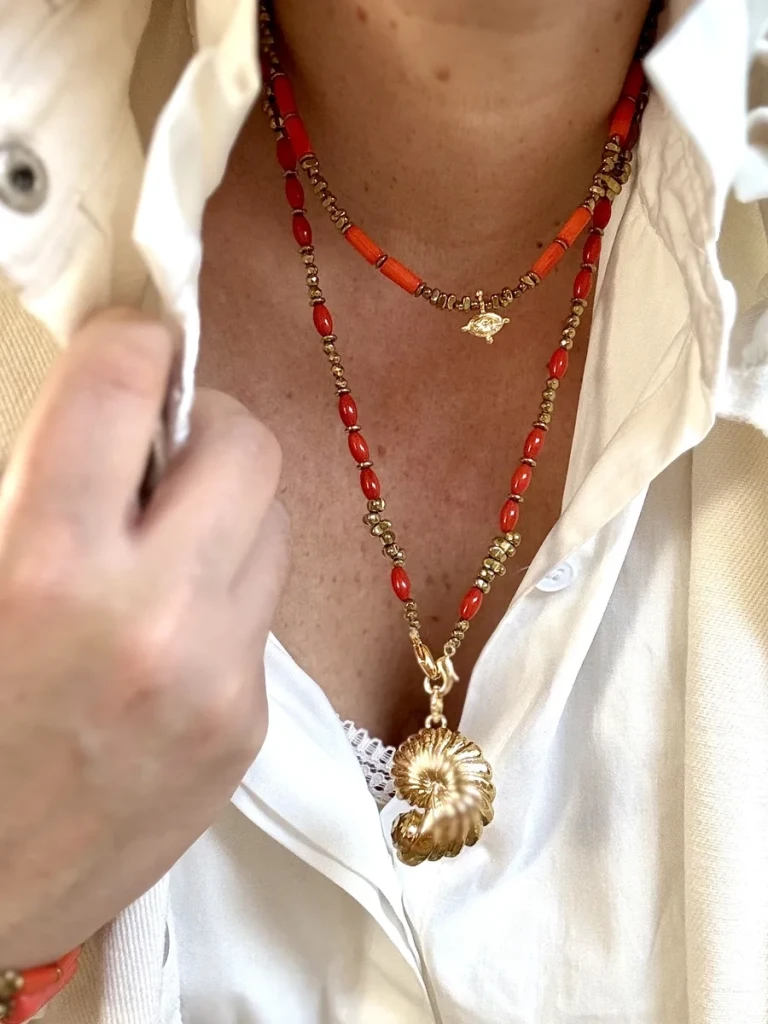 collier corail COLLIER PIERRES NATURELLES CRÉATRICE MADE IN FRANCE PAULETTEQUINCAILLERIE_37