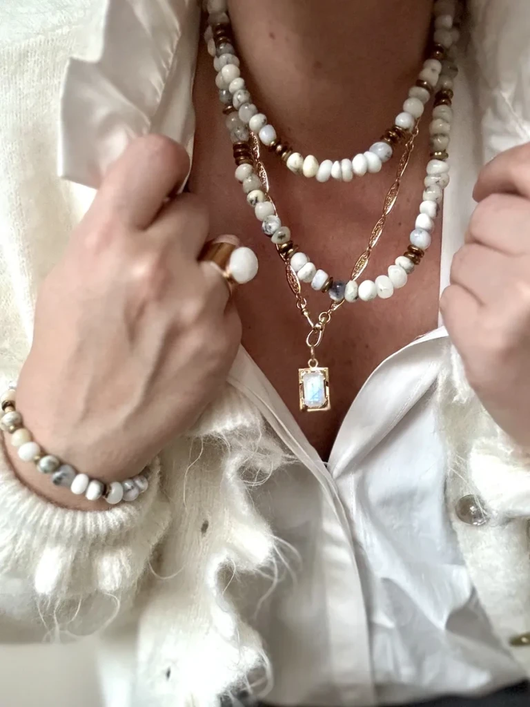 COLLIER PIERRES NATURELLES CRÉATRICE MADE IN FRANCE PAULETTEQUINCAILLERIE_60