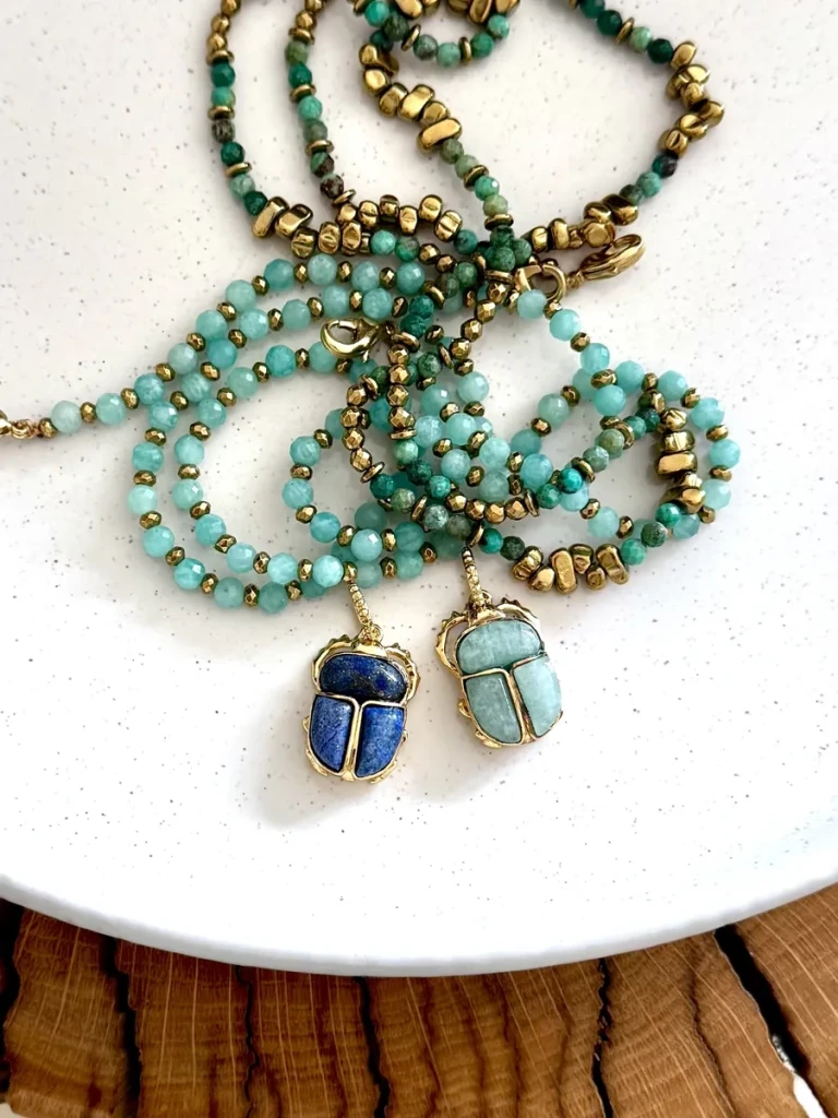 MEDAILLON SCARABÉE LAPIS AMAZONITE CRÉATRICE MADE IN FRANCE PAULETTEQUINCAILLERIE_1 MEDAILLON SCARABÉE LAPIS AMAZONITE CRÉATRICE MADE IN FRANCE PAULETTEQUINCAILLERIE_1