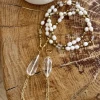 PENDENTIF POMPON PIERRES NATURELLES PENDENTIF POMPON PIERRES NATURELLES