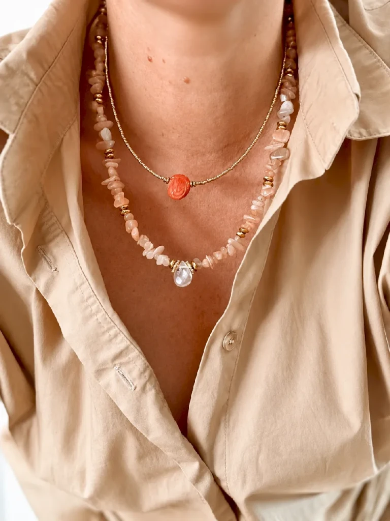 COLLIER CHIPS PIERRE DE LUNE PECHE_1